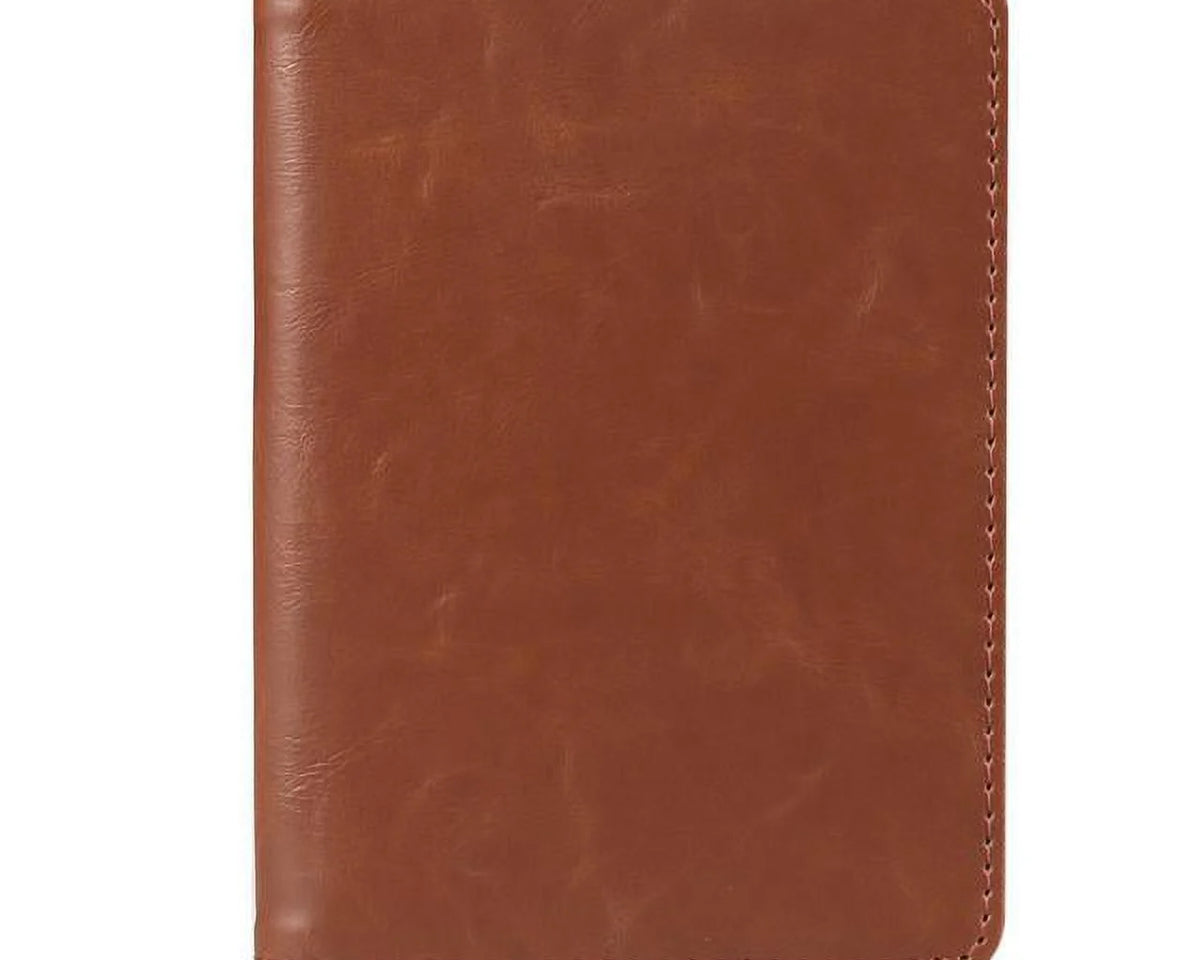 Passport Holder Travel Wallet RFID Blocking Case Cover,  Premium PU Leather Passport Holder Travel Wallet Cover RFID Blocking Case (Brown)