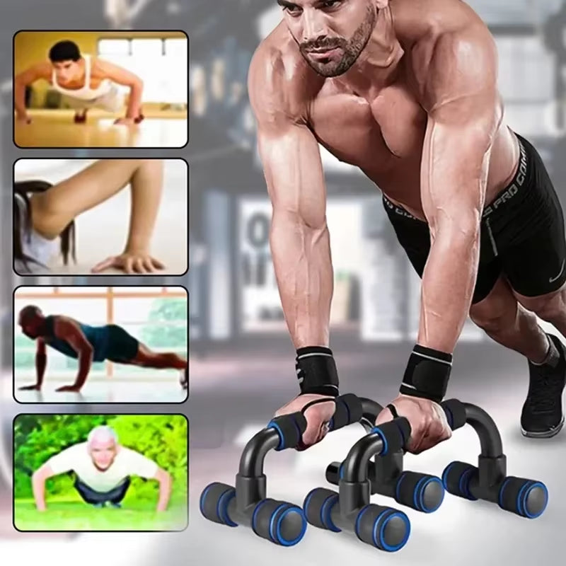 Portable Muscle Training Fitness Equipment anti Skid Foam Handle Push up Support Comfortable Household Fitness Equipment