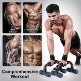 Portable Muscle Training Fitness Equipment anti Skid Foam Handle Push up Support Comfortable Household Fitness Equipment